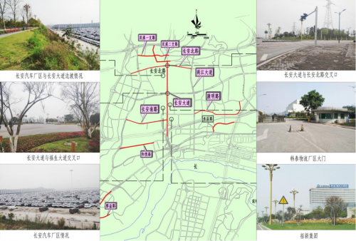 长安大道重要节点一览图