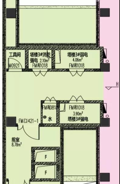 水电管道井布置大样