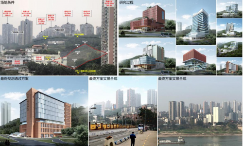 场地条件与概念方案示意